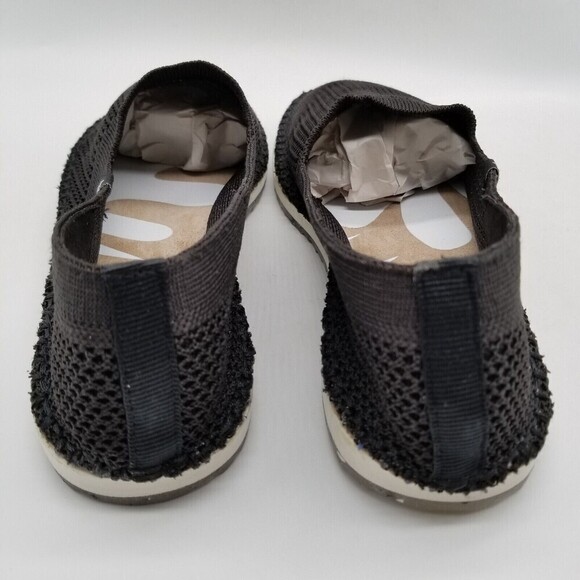 Cool Planet by Steve Madden Women Knit Electric Slip On Flats Black 8.5 - Picture 4 of 6